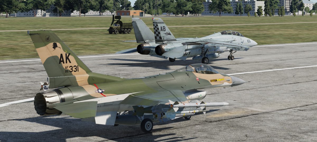 Touma_nomad's tweet image. 本日も4YAでCAS練習。ラストのAK歩兵をガンキルして終了するまでもくもくと対地攻撃のロードアウトを試していた。とりあえずAGM-65GとGBU-12の組み合わせでがんばっていこうと思う。
#DCS #DCS_World #DCSWorld