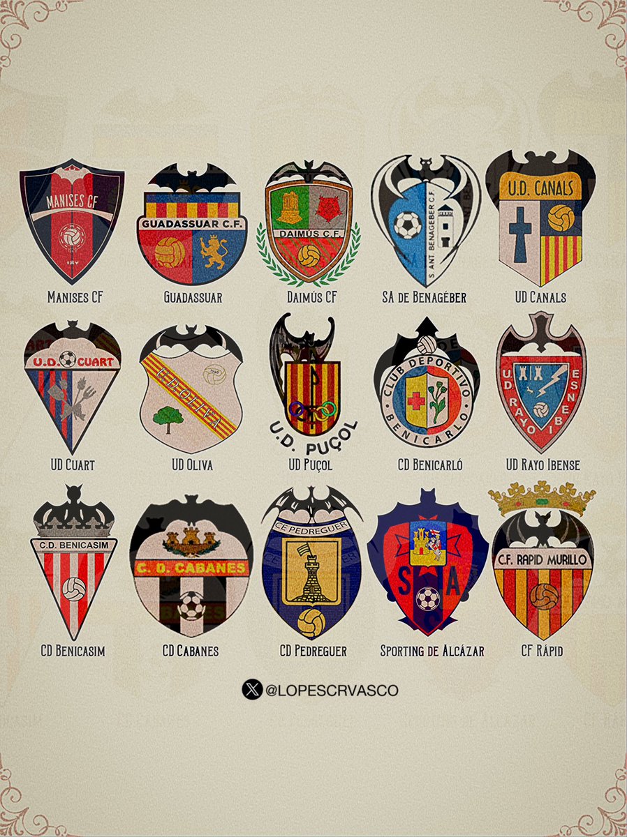 • Tradição heráldica (parte II)

Por que alguns clubes espanhóis usam o morcegos nos escudos?

Segundo a lenda, um morcego teria sido crucial para o Rei Jaime I vencer uma batalha contra os sarracenos, tornando-se desde então, uma tradição heráldica das cidades da região da