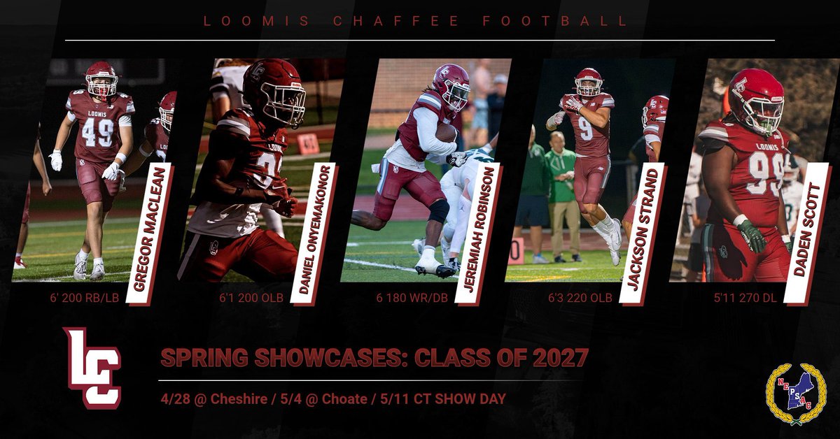 Loomis Chaffee Football tweet media
