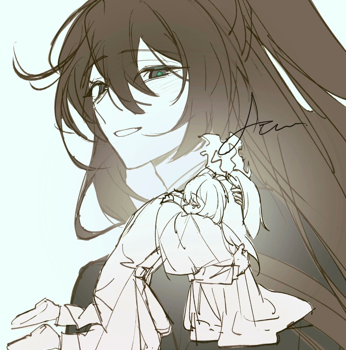 F U G U🖼の練習 原稿終わるまで tweet media