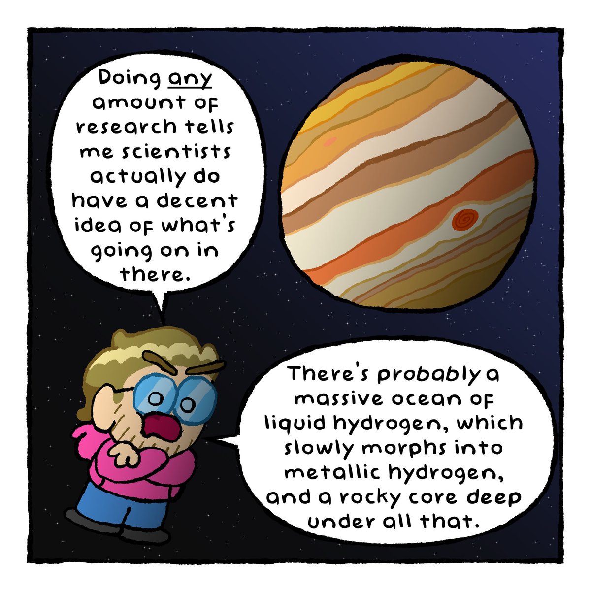 BlooMoonToons's tweet photo. An apology to Jupiter. 1/3 https://t.co/Nn1shdXyLz