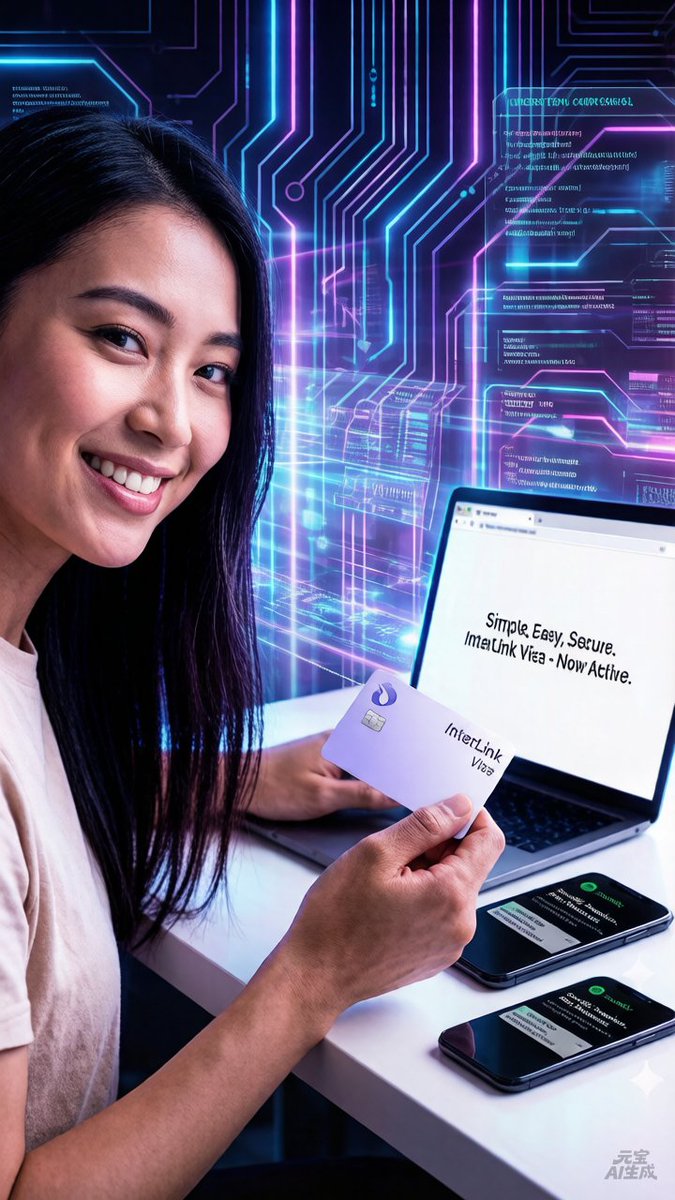 codjo66483's tweet photo. 💳 Signing up for InterLink Visa is incredibly easy!
No technical expertise required at all.
I already use it to renew my Spotify subscription.
$ITLG is now seamlessly part of my daily life.
#InterLink #ITLG #ITL https://t.co/G8dJwkYFjZ