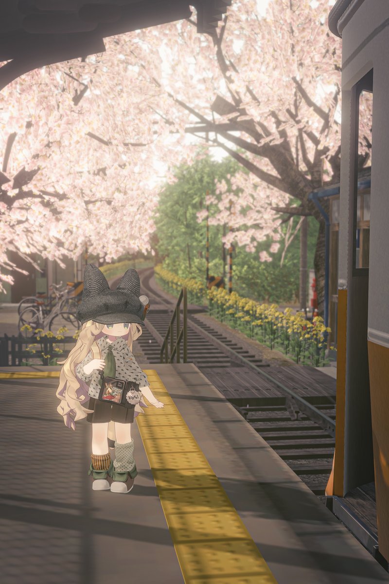 kochi11119's tweet image. #キプフェル #ﾓｸbutter #VRChat
world: はじまりは春でした By konatu