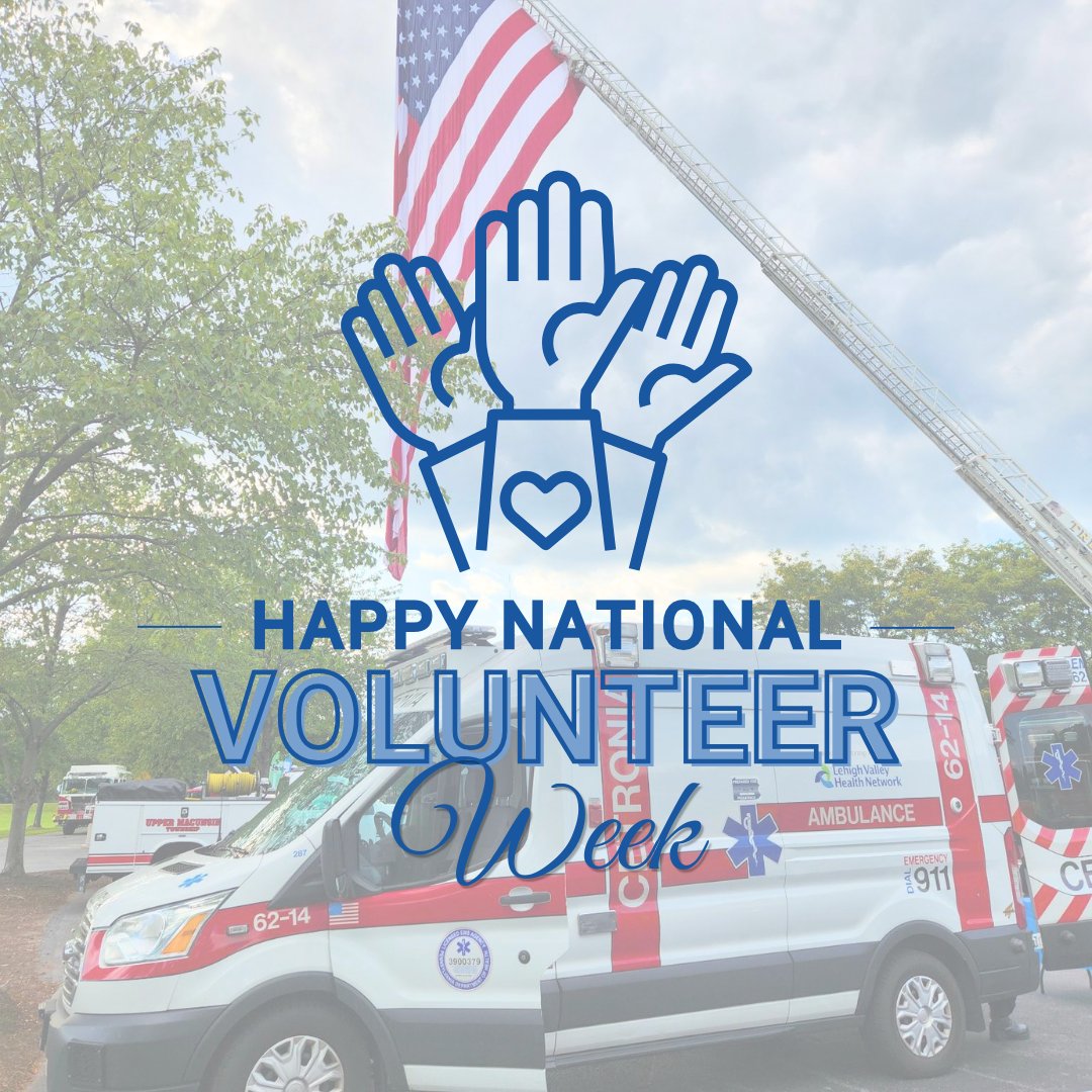 This week, we celebrate the dedicated volunteers of Cetronia Ambulance Corps! Thank you to our volunteers—past and present—for your time, compassion, and commitment to serving our community when it matters most. 🩵 #NationalVolunteerWeek