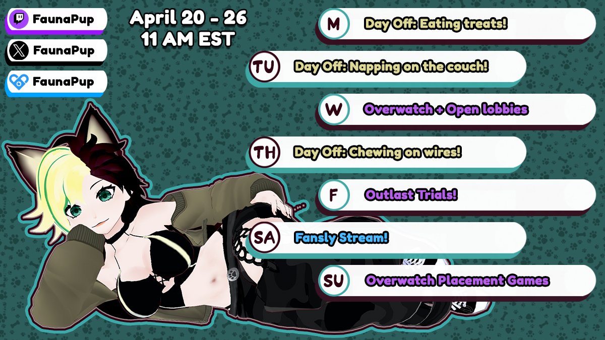 FaunaPup | Werewoof VTuber 🦴 tweet media