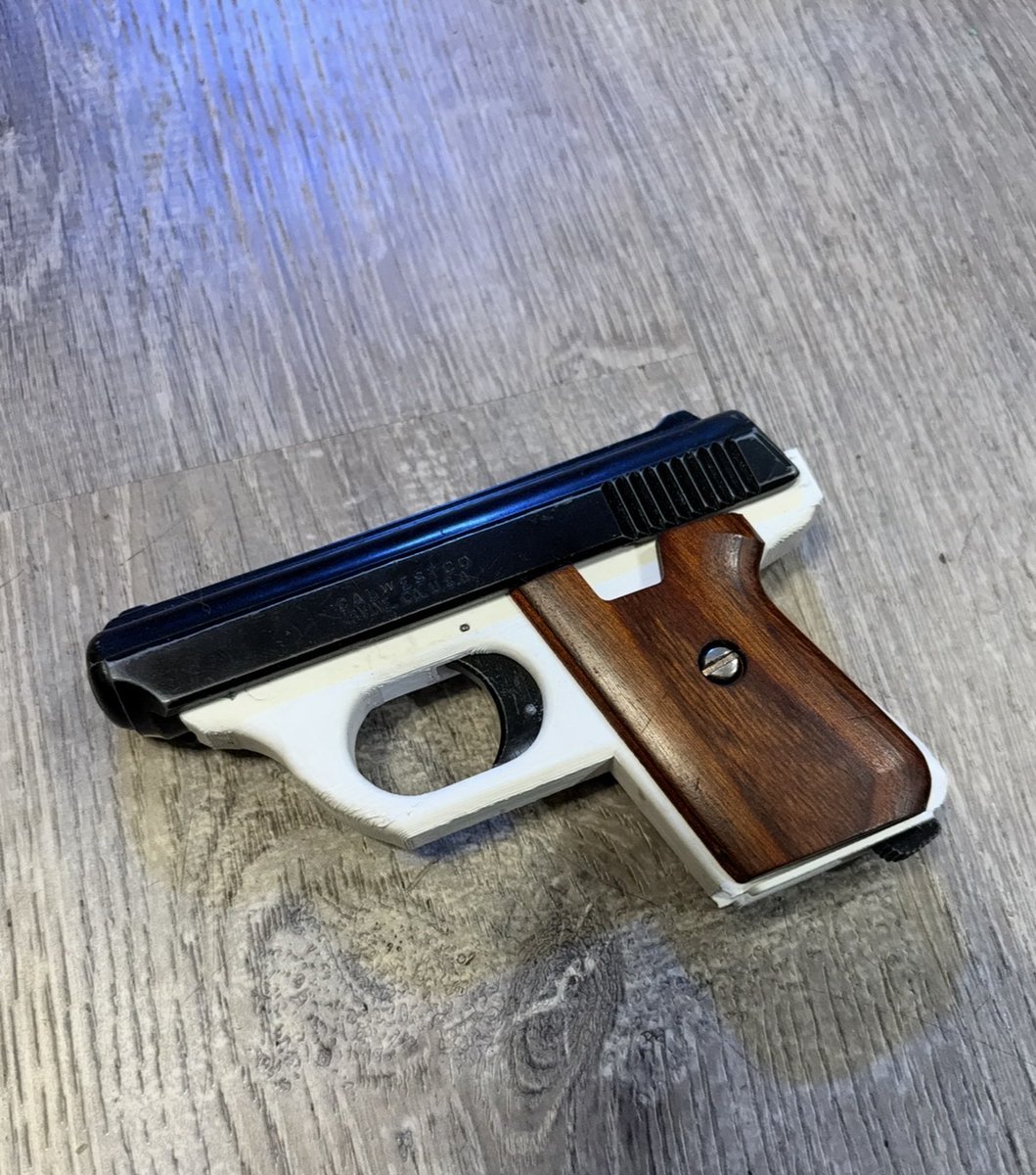 ModeratorGage's tweet photo. Updates on the Jennings 22 and the Raven MP-25 we're getting pretty close to a release pack on these. They're functional, firing, look great and I'm pretty sure they're stronger than the pot metal they're originally made in. Hope y'all enjoy this one it's pretty close to release. https://t.co/TvCcah2F6r