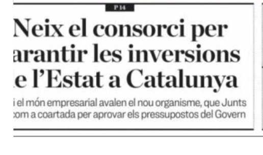 Cal votar en contra aquest consorci que no deixa de ser un pegat per reforçar el sistema econòmic actual que va en contra de la Nació Catalana.
<a href="/JuntsXCat/">Junts per Catalunya🎗</a>
<a href="/cupnacional/">CUP Països Catalans</a>
