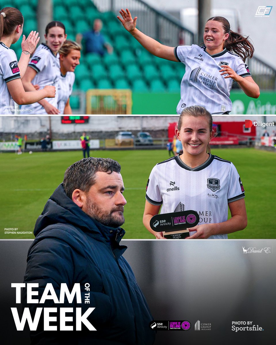 Three United representatives in the <a href="/LoiWomen/">LOI Women</a> TOTW 🫡

Niamh Cotter, Emma Doherty and Phil Trill earn spots after our 2-0 win against Treaty United 🤝

#ItsATribalThing | #GUFC2026
