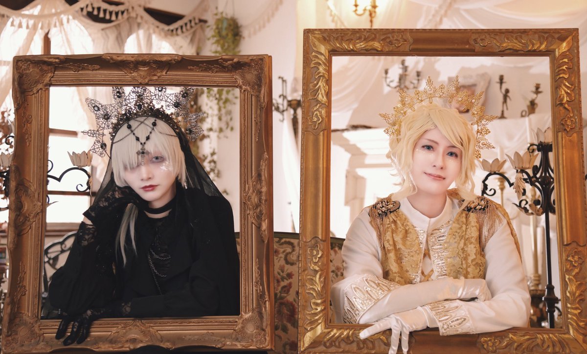 6CandiedRose9's tweet photo. ◆ 創作 / 精霊 ◆

  Lux et Tenebrae

🤍 @ooooryo 
🖤 ＠6CandiedRose9 

photo ＠Yukito_HM 

 #210精霊の集い https://t.co/hI06aaWMeo