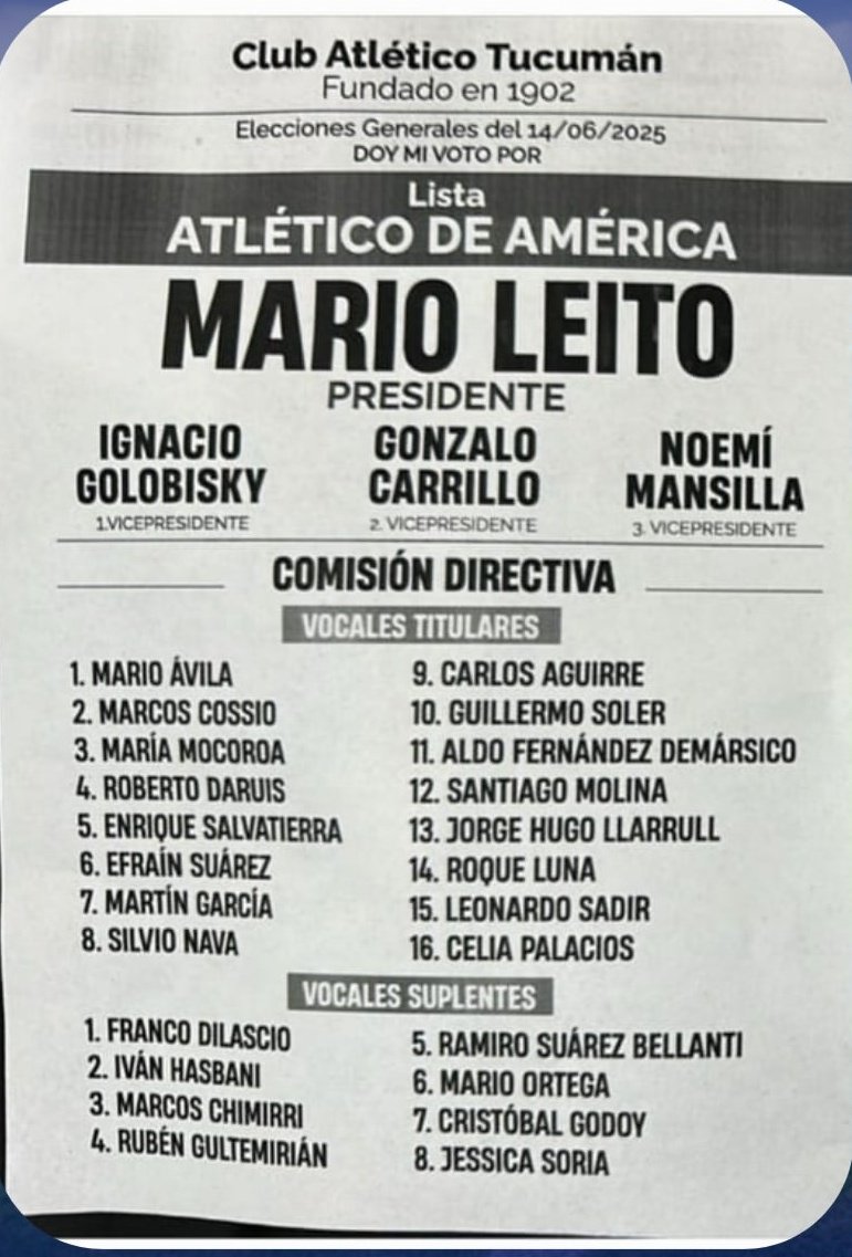 Todos estos y un par de la oposición que ingresaron son  culpables del desastre institucional y futbolístico del club y el que no es responsable es complice 

A estos ni un vaso de agua