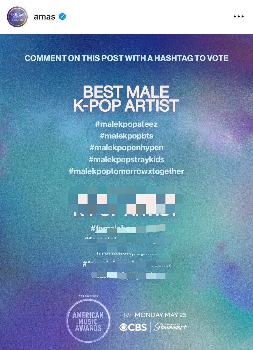 DÍA TURBO EN LOS AMAs, CADA VOTO CUENTA DOBLE 🚀

Instagram:
• 1 comentario = 2 votos
• x30 comentarios = 60 votos
• NO comentar 60 veces

Votación turbo:
• 21 de Abril ✅
• 28 de Abril
• 5 de Mayo

🔗 AOTY: instagram.com/p/DXHHxhclMKs/…
🔗 SUMMER &amp; KPOP: instagram.com/p/DXHH2kplOBV/…