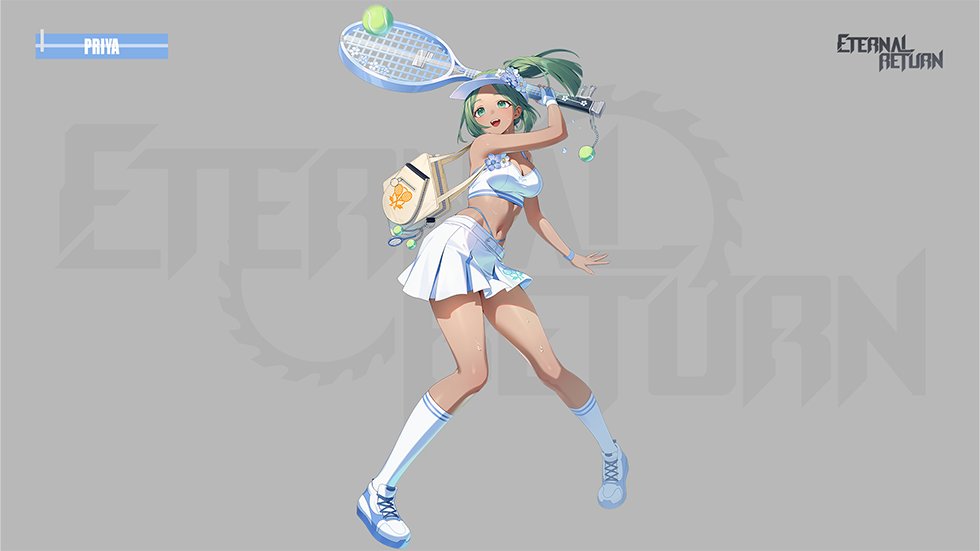 EternalReturnJP's tweet photo. 📢【シーズン11：プチ・ミニョン】新スキン

【シーズン11：プチ・ミニョン】の新スキン
「ファイナルラップ ロッジ」、
「テニス部 プリヤ」を公開します！

※ スキンの名前は後日変更されることがあります。
※ 画像は開発中のものであるため、実際のアップデートと異なる場合があります。
※ 開発状況によって発売予定は変更される可能性があります。

#エタリタ #エターナルリターン #新スキン