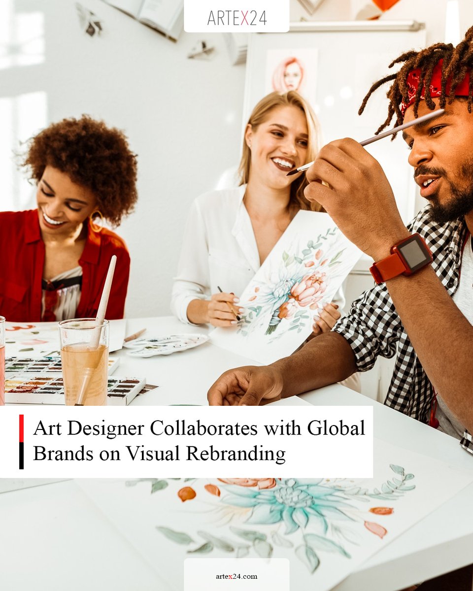 artex24com's tweet photo. An art designer is collaborating with global brands to redefine visual identity through innovative rebranding strategies. By blending creativity with modern design trends, these collaborations enhance brand storytelling and global.
https://t.co/v8N9tqdqX5
 #alessandrocivati https://t.co/BtWeTmFouZ