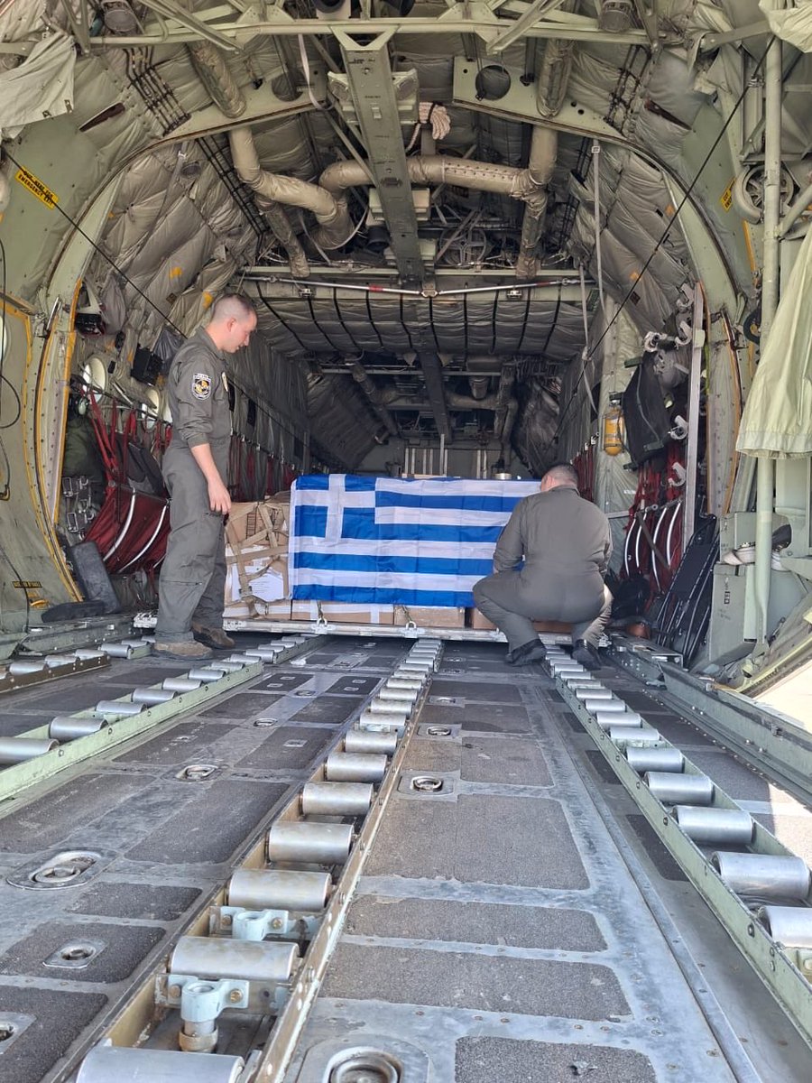 🇬🇷 is completing the first phase of its humanitarian assistance to Lebanon 🇱🇧.
Consistent with its role as a pillar of stability in the Eastern Mediterranean, Greece stands firmly alongside the Lebanese Government and people, responding to the UN Flash Appeal with concrete