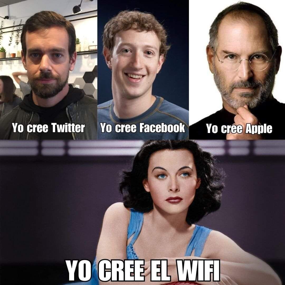 FrikingosGalaxy's tweet image. 📶🔥

Cuando descubres que la verdadera MVP de internet era una actriz de los años 40.

#HedyLamarr
#Wifi
#HistoriaGeek
#FrikiCuriosidades