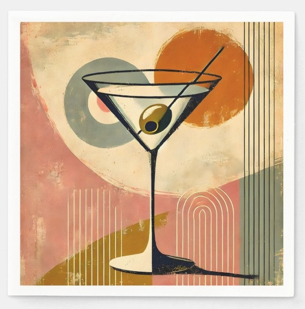 LeeHillerDesign's tweet image. 🍸💚🩷🫒🍸🫒🩷💚🍸
Mid Century Modern Minimalist Art Olive Martini #napkins
 Item: zazzle.com/mid_century_mo…

#MidCenturyModern #martini #Cocktails #cocktailhour #gifts #giftideas #barware

#midcentury Napkin Collection: zazzle.com/collections/mi…