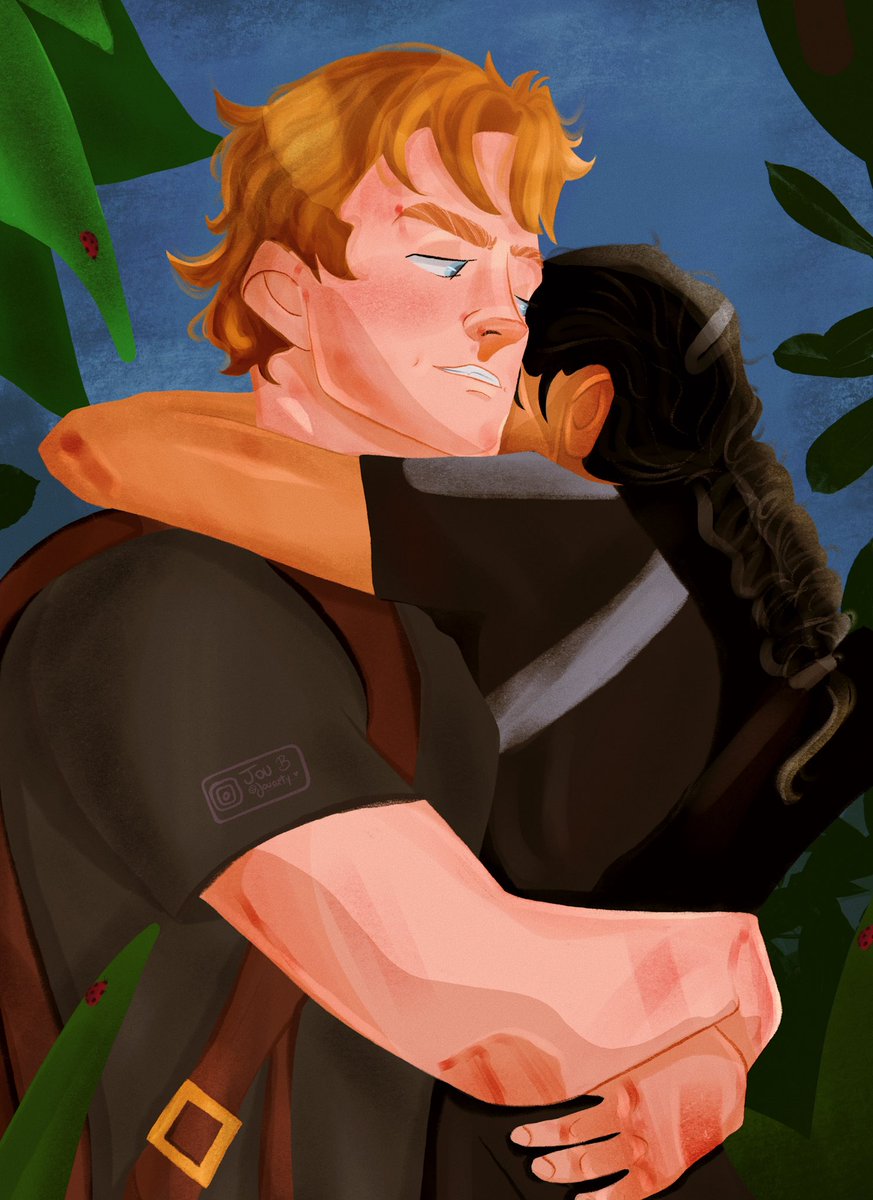 stevshay's tweet photo. everlark i missed you #fanart https://t.co/k8AAmgJUEK