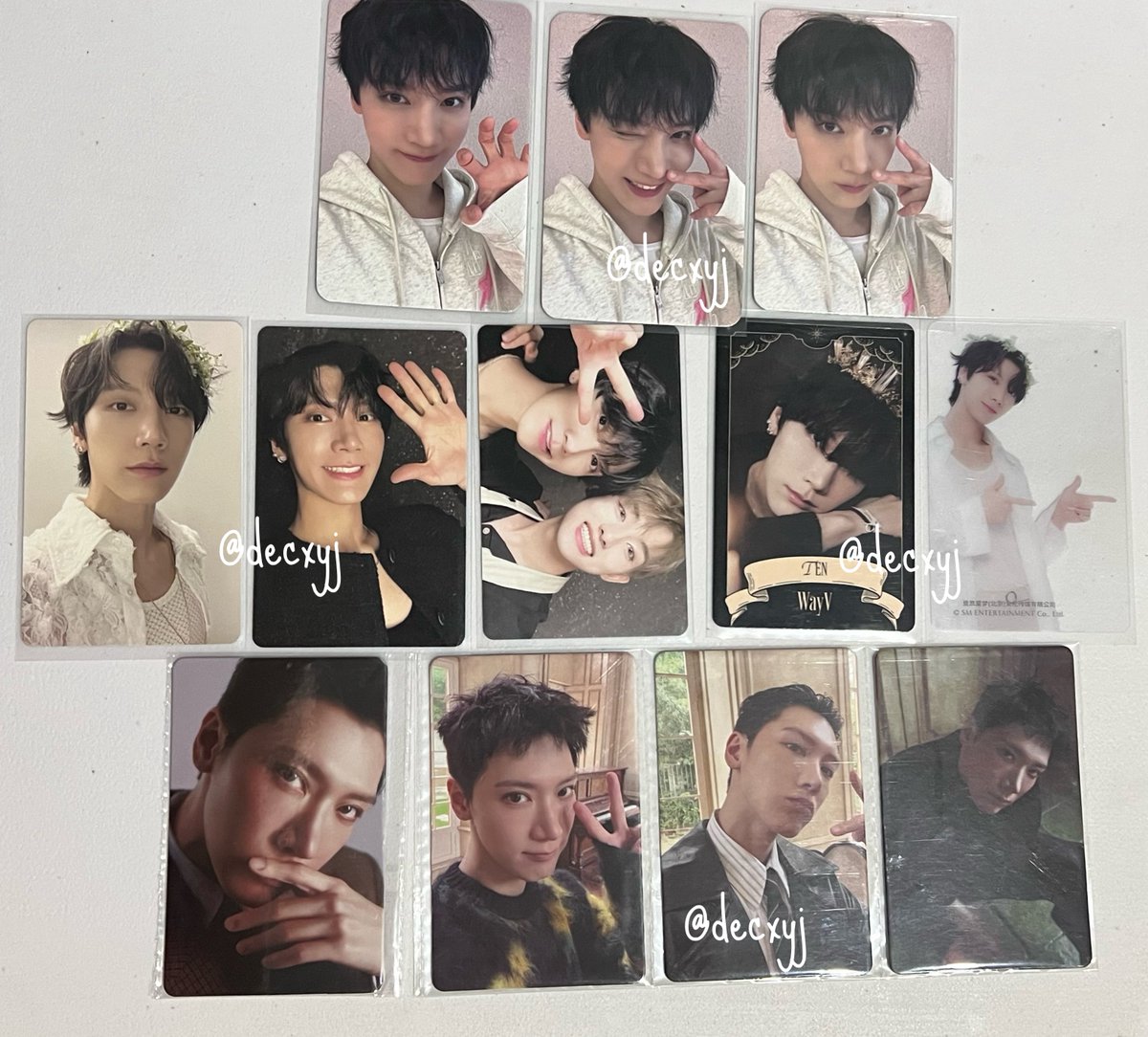 decxyj's tweet photo. 🐱เตนล์ พร้อมส่ง
แถวบน3ใบ 270
แถวสอง5ใบ 150
แถวสาม4ใบ 230

Dm only

#ตลาดนัดอซท #ตลาดนัดnct 
#ตลาดนัดtenlee #ตลาดนัดwayv https://t.co/Elj2ZFj6XU