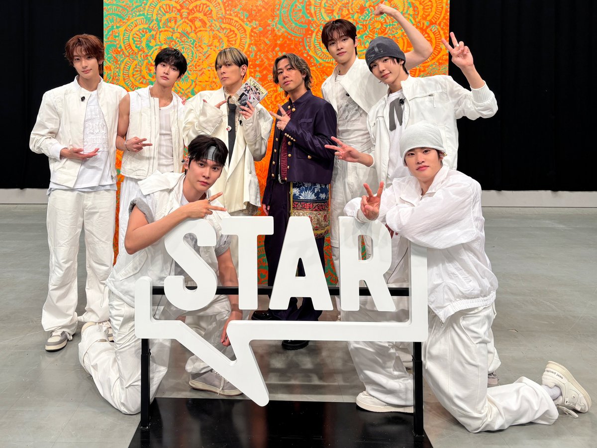 フジテレビ「STAR」
RIIZEの皆さんと🙂🤠
ありがとうございました！

<a href="/RIIZE_JPN/">RIIZE JAPAN OFFICIAL</a> 
#RIIZE #라이즈
#STARスター
