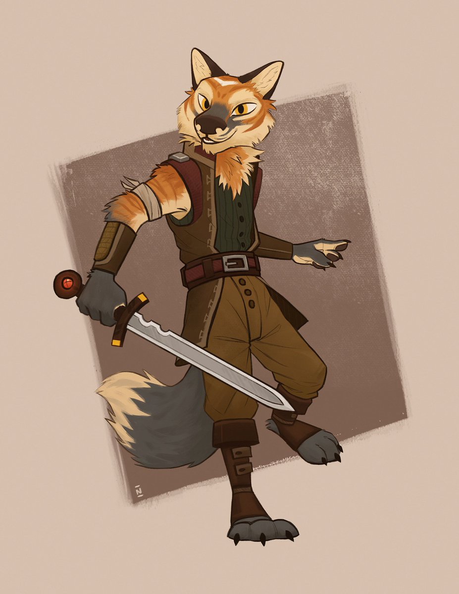 ⚔️🐺🐯 #furry #commission #furrycommission