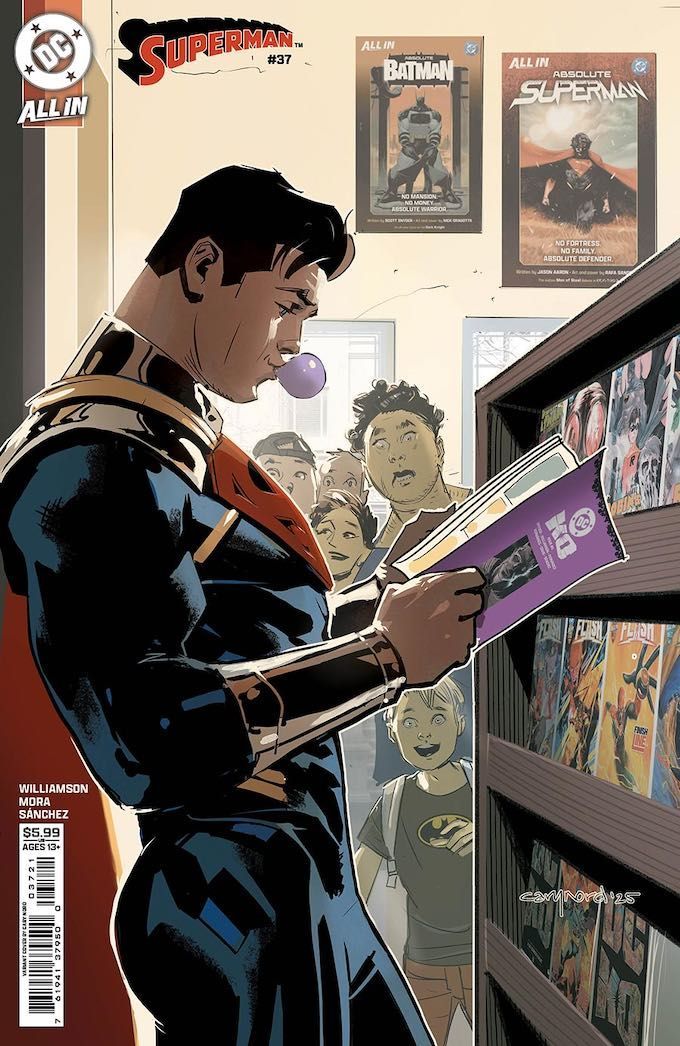SupermanHomepge's tweet image. Check out the #Superman #ComicBooks Available This Week (April 22, 2026), along with variant covers and preview pages, at our website: buff.ly/QIewXS8