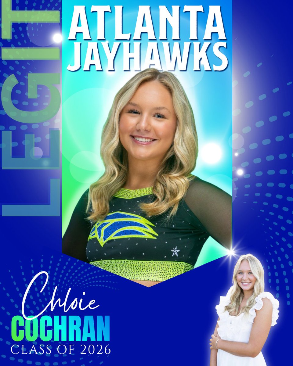 ATLJayHawksCDA's tweet image. As we bid farewell to an incredible season, we want to take a moment to celebrate our outstanding Seniors!  A special shoutout to you, Chloie! We are immensely proud of your achievements and the mark you've left at Jayhawks after 13 years. #Classof2026 #JHfamily