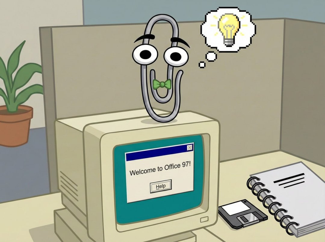 fade_inkztvk's tweet photo. @testingcatalog @neocph They call it innovation. We call it Clippy nostalgia 📎 https://t.co/H1bE8JRCXa