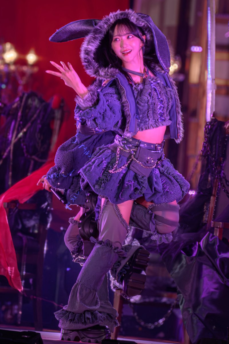 rarihi_chan_'s tweet photo. 『1番良いうさぎちゃんでしょ🐰ꔛෆ』

#野口衣織 ちゃん💜（@noguchi_iori ）
 #イコラブ_カメコ

＝LOVE 8th ANNIVERSARY PREMIUM TOUR FINAL@横浜スタジアム https://t.co/DR0CNluy9e