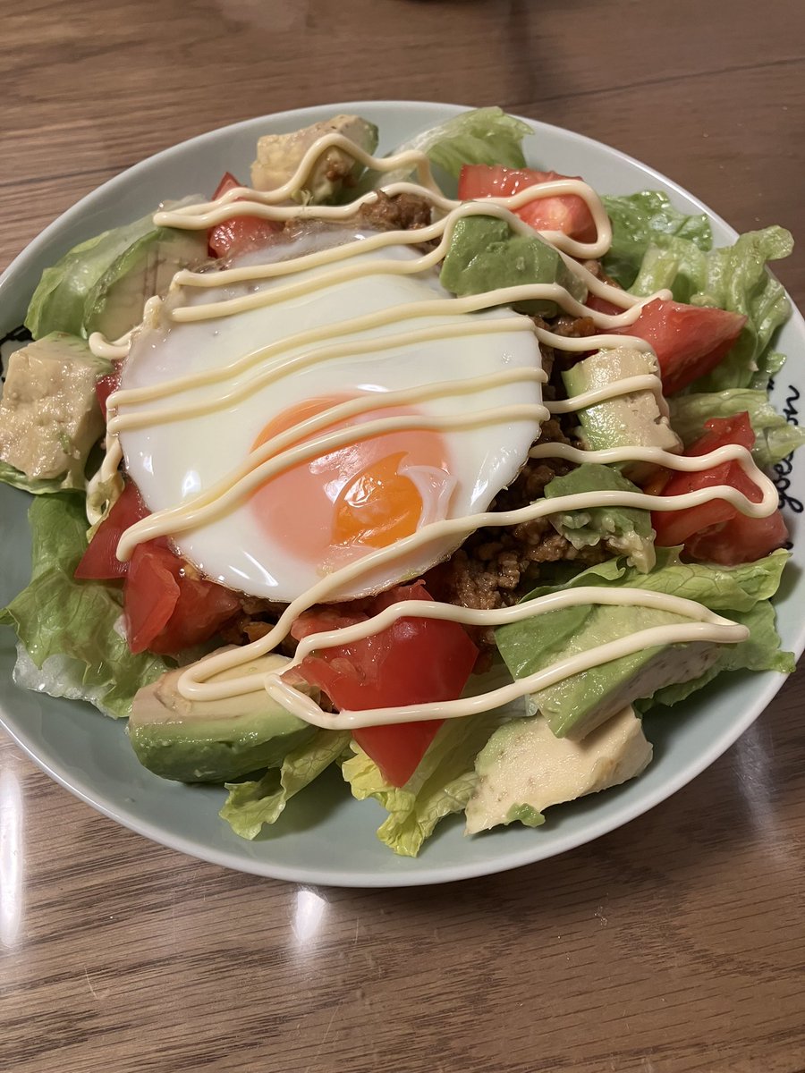 今日は久しぶりにタコライスつくったよ