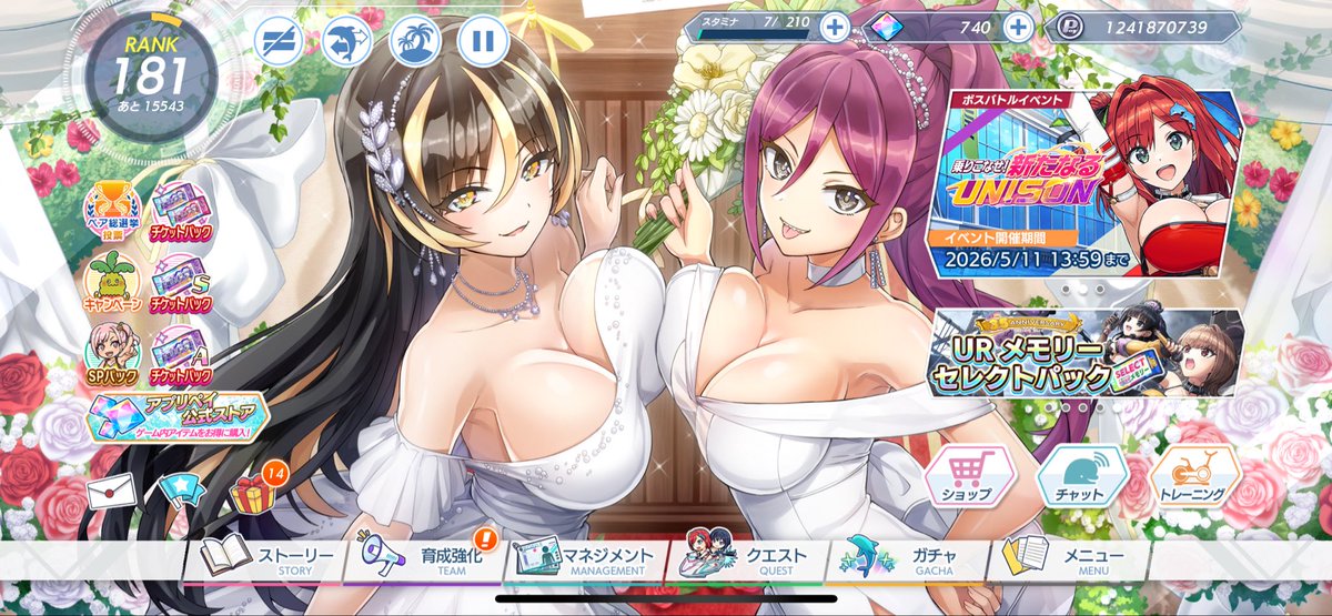 手持ちのメモリーだとこれが一番眼福
#ドルウェブ