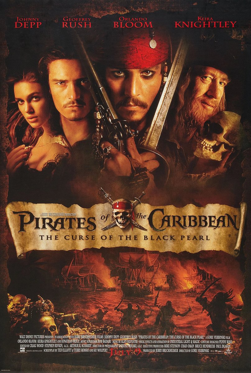 Spidesky's tweet image. La trilogie Pirates des Caraibes est la meilleure trilogie Disney je pense!! (Trop TROP hate de commencer) !!! #Disney #Piratesdescaraibes #Jacksparrow