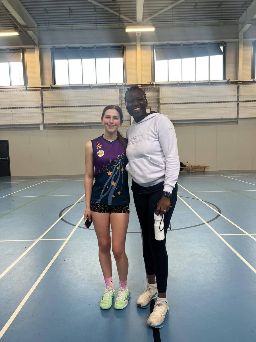 PE_AxAcademy's tweet photo. Huge shout out to Olivia C who has recently competed against the Irish National Junior Netball Team as part of the Aspire Elite Netball Programme! She was awarded Opposition’s Player of the Team and then came home to train with Surrey Storm’s Peace Proscovia! 👏👏 https://t.co/4RrtKPKmmr