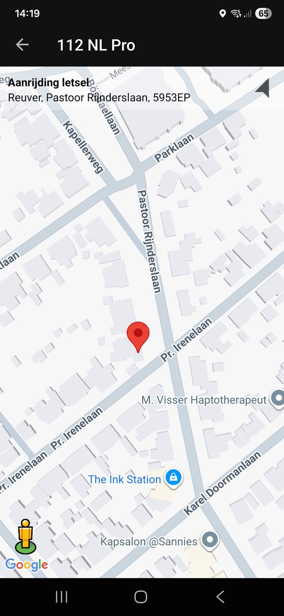 Aanrijding vermoedelijk met letsel