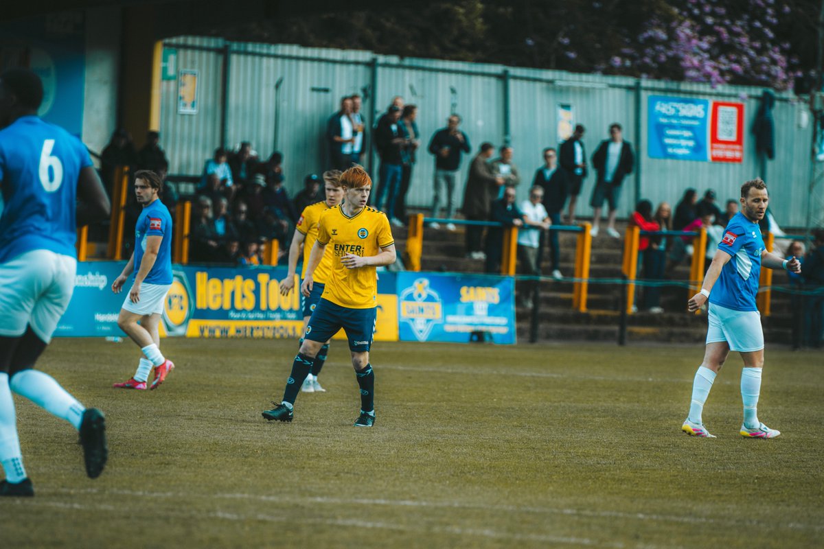 stalbanscityfc's tweet photo. 👏 A big congratulations to Joe Bigg on his recent first-team appearances! 

🌟 Having shone in the academy, Joe has had the opportunity to impress on the big stage; and his hard work has certainly been paying off. 

📈 A prime example of the pathway to the first-team in action. Congratulations, Joe! 

#SACFC 😇
