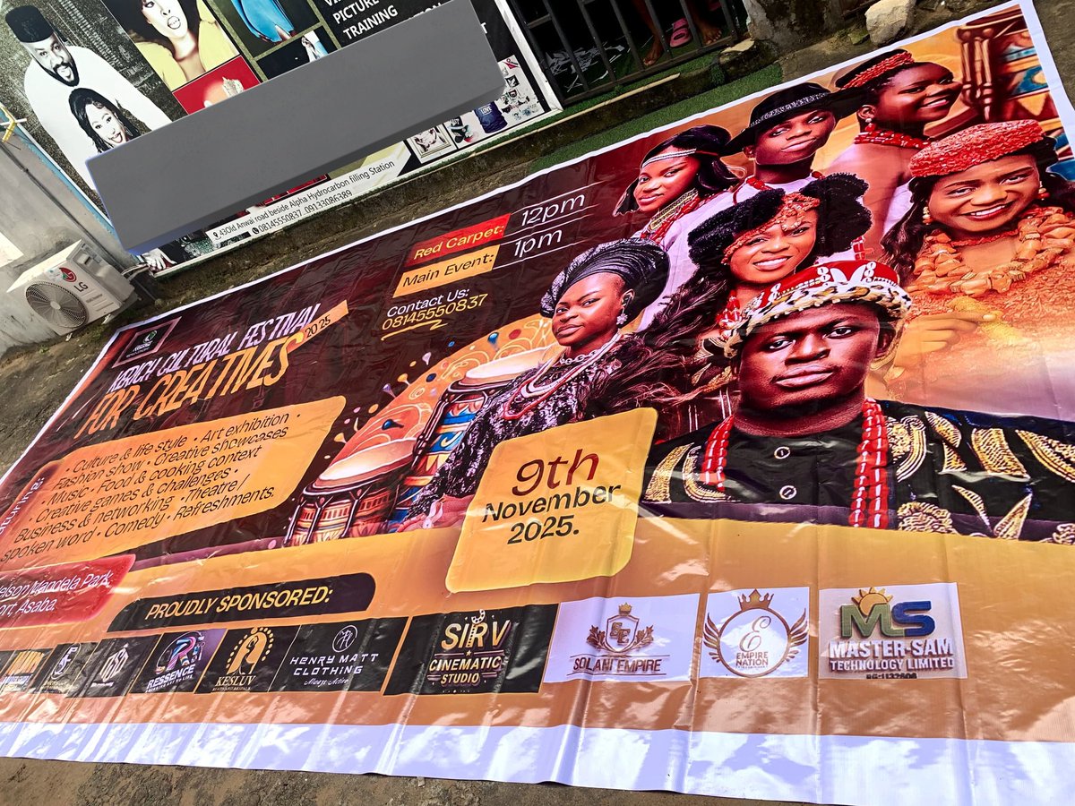 Some of my recent Event design Projects guys..

I create attention-grabbing visuals that improve sales on a 100% scale and leave a long-lasting impression..

I'm up n' running 
Active for design gigs✅✅