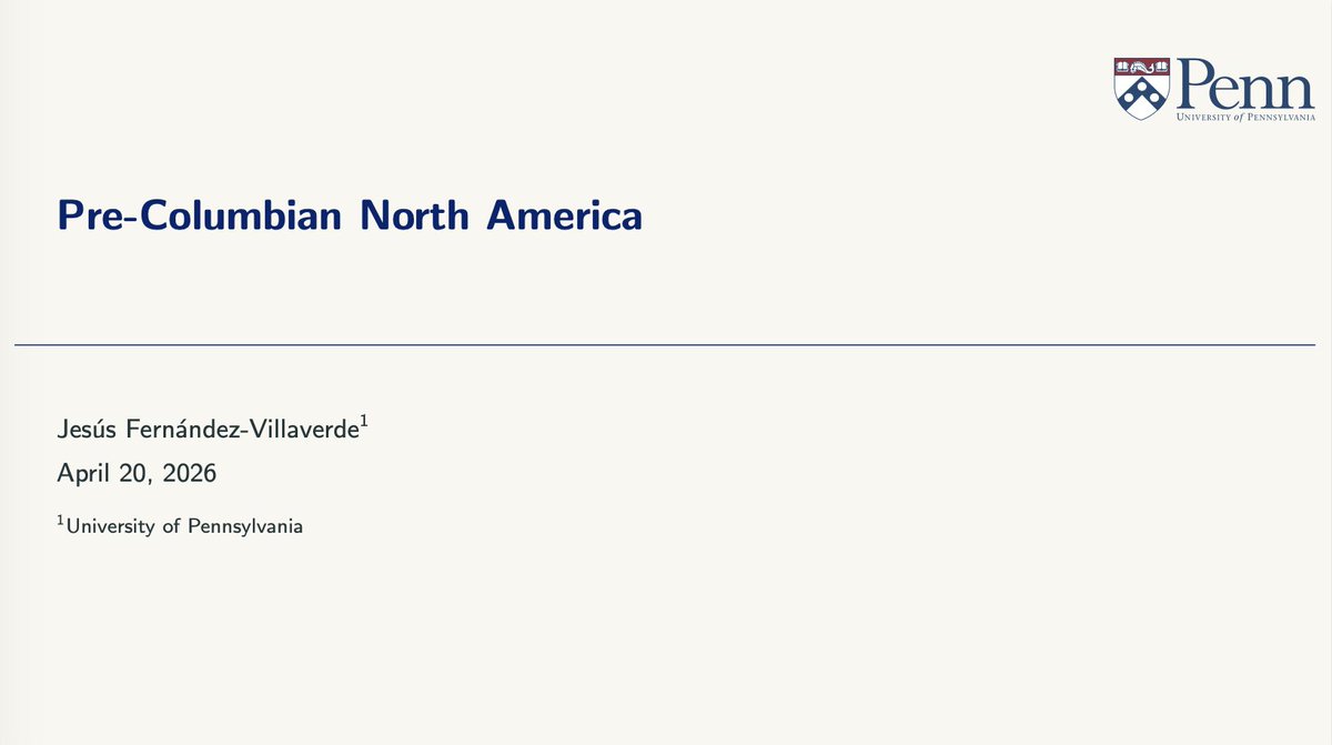 Jesús Fernández-Villaverde tweet media