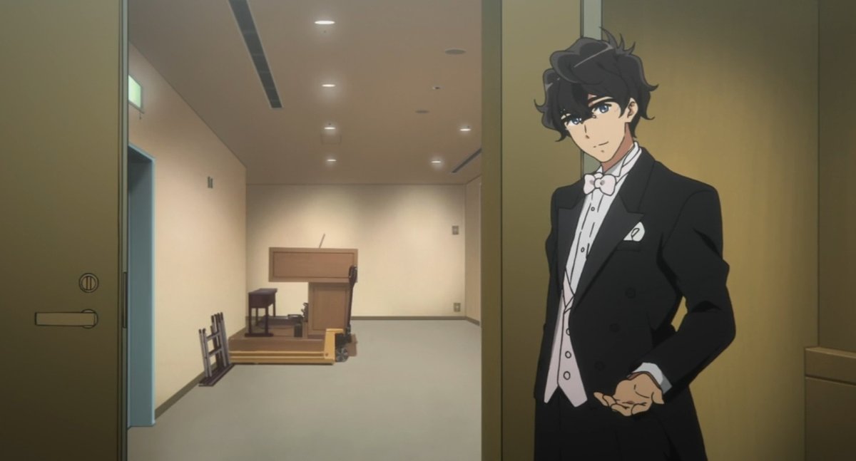 私達は北宇治高等学校 吹奏楽部です。

…そろそろ本番です。

みなさん、会場をあっと言わせる準備はできましたか？

…初めに戻ってしまいましたか？

私は訊いているんですよ？

会場をあっと言わせる準備は出来ましたか？

#anime_eupho
#響けユーフォニアム
#ユーフォ最終楽章