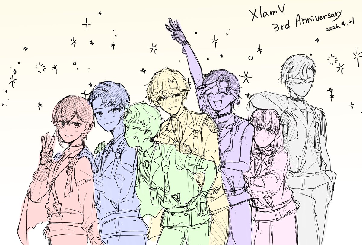 XlamVおめでとう❣️㊗️❣️