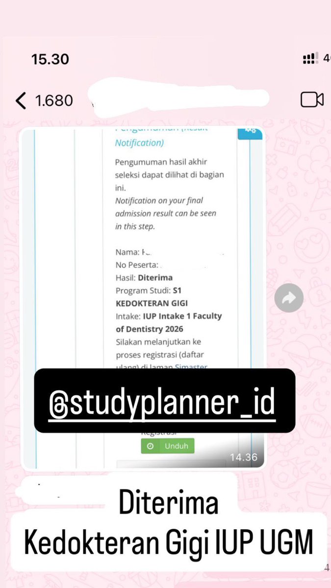 MENTORING PTN-JUAL SOAL IUP UGM/IUP ITB/SIMAK KKI tweet media