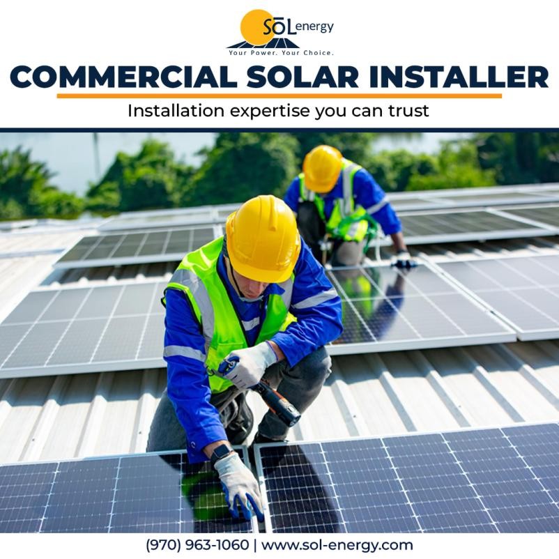 solenergyusa's tweet image. Searching for a reliable commercial solar installer Pitkin companies depend on? 🔧☀️ Sol Energy delivers expert design, engineering, and installation services that ensure efficient solar performance for businesses. 

Learn more: sol-energy.com
#SolarInstaller