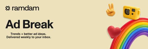 HelloRamdam's tweet photo. We break down creative concepts like this every week. If you work with creatives or run growth, this one's for you 👉 https://t.co/2p5JROKIA6 https://t.co/Ju4ei2thsJ
