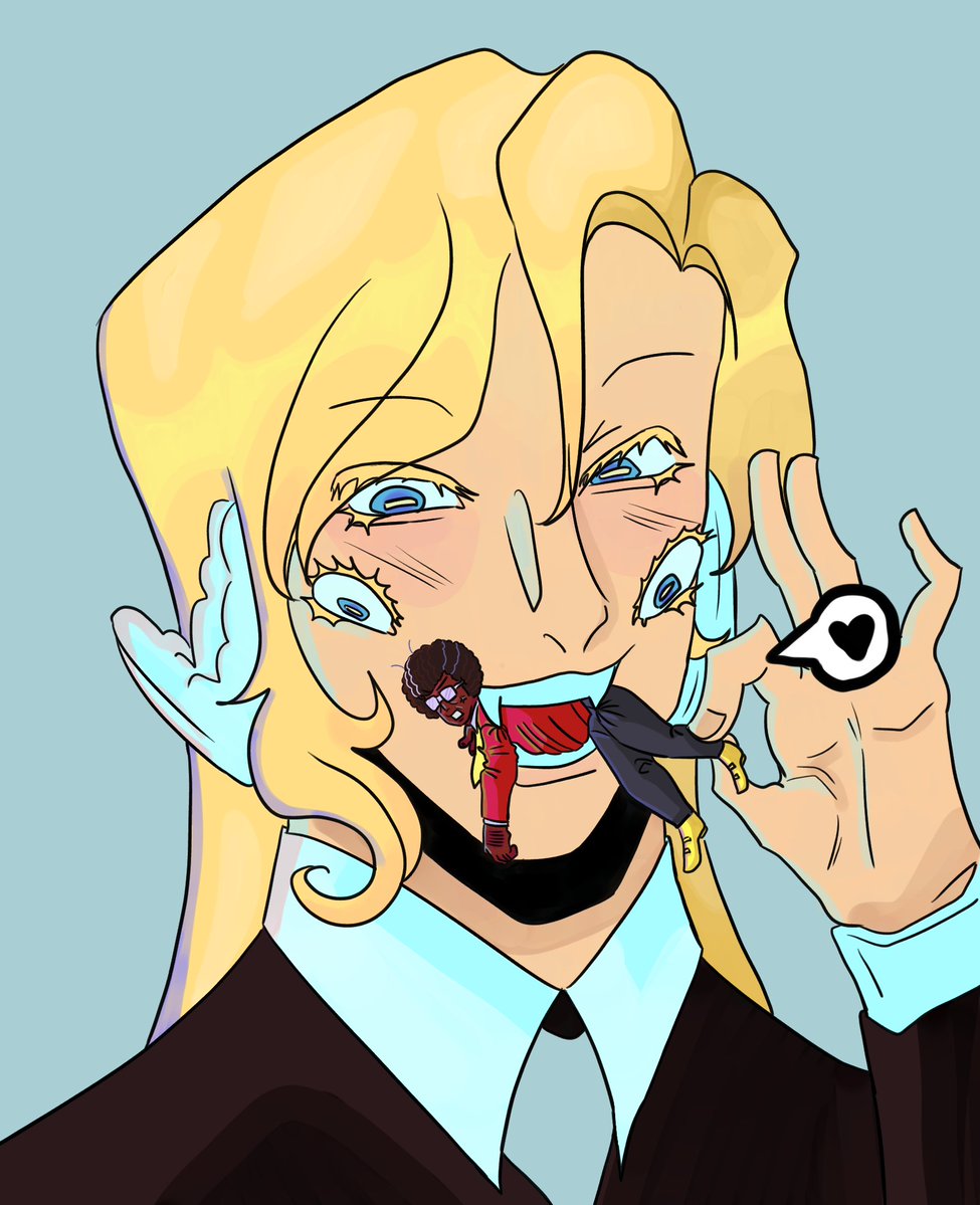 darluqtt's tweet image. Gift for my boyfriend!! #ocxcanon #tenna #deltarune