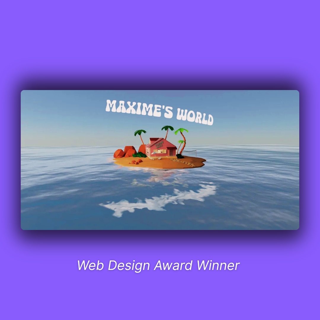Web Design Awards tweet media