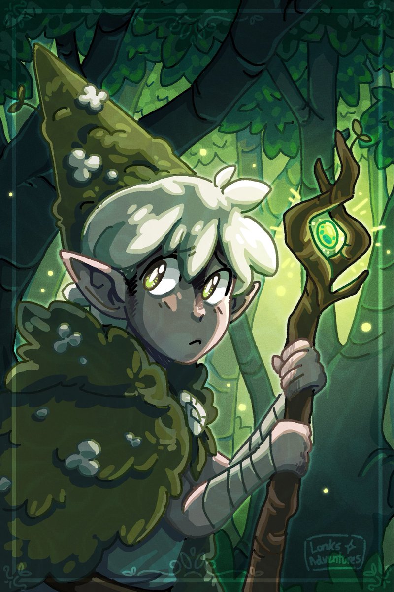 LonksAdventures's tweet photo. Gnome 🌱

#originalartwork #fantasy https://t.co/giapAOsrHQ