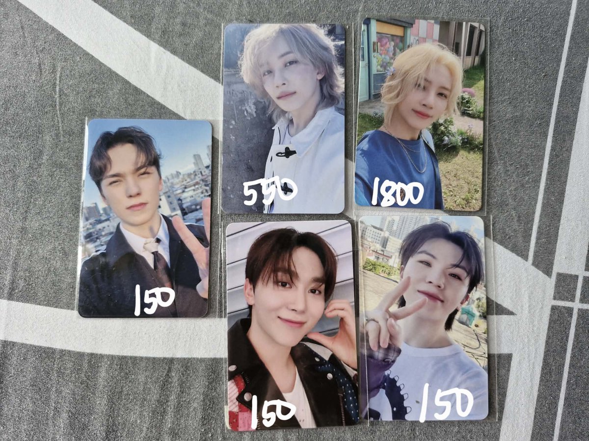 soundofcheolo's tweet photo. wts lfb

seventeen photocard set

• 2,800 dop, 2,500 payo
• onhand, x sensitive
• payo (prio) / 5 days dop with dp

reply / dm to claim

t. jeonghan woozi seungkwan vernon lucky draw kyobo your choice https://t.co/h51jgn51Xc
