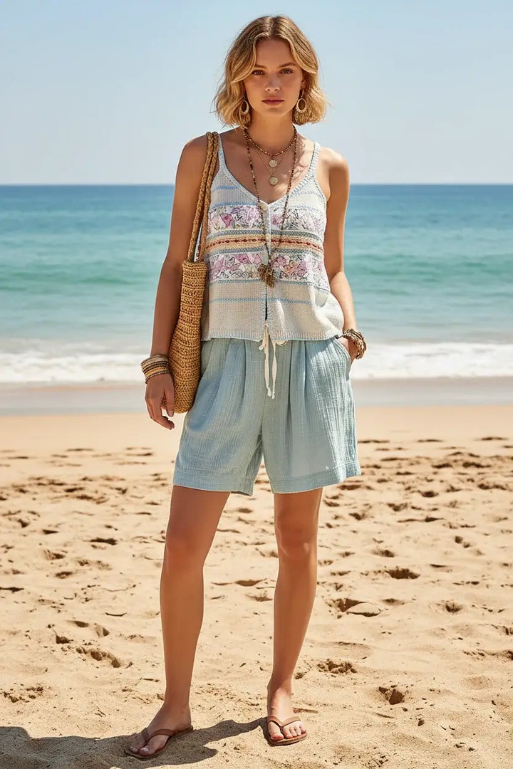 amomentofnow's tweet image. New arrival! 🌟 POL cream blue printed contrast cami is artisan-inspired &amp;amp; chic. Delicate trim &amp;amp; blanket stitch accents perfect for warm days or layering. Elevate style! 👉 amomentofnow.com/products/pol-p… #FashionFind #NewProduct #Fashion #NewArrival #SummerFashion