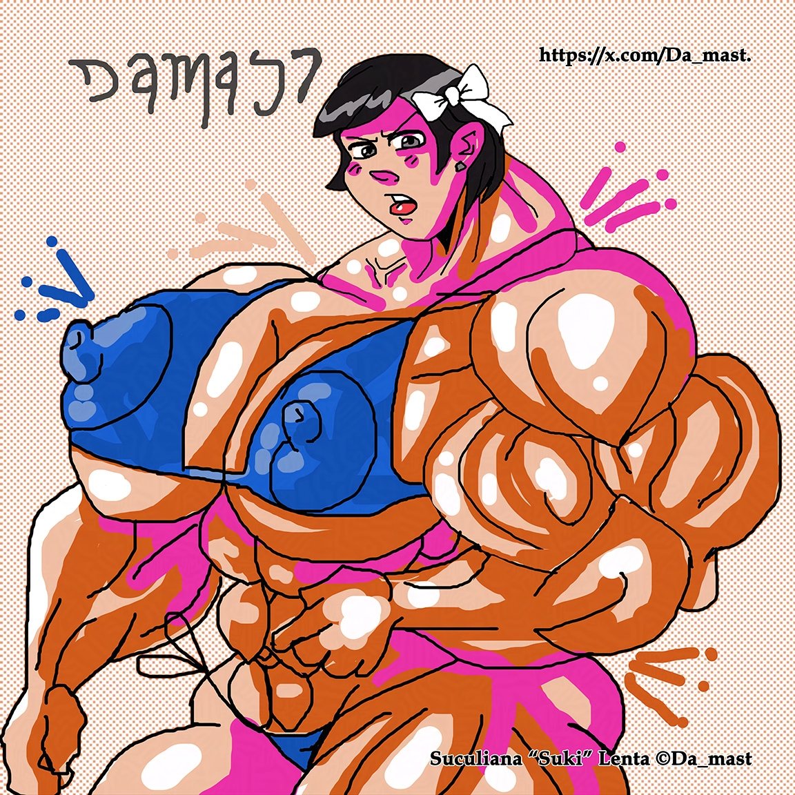 Da_mast_'s tweet photo. The muscles female art is sweety with gorgeous proportions. https://t.co/sHMcWYQGO9