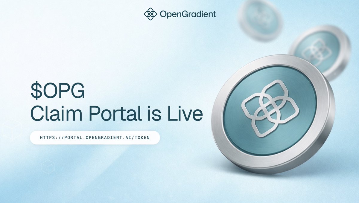 OpenGradient (∇, ∇) tweet media