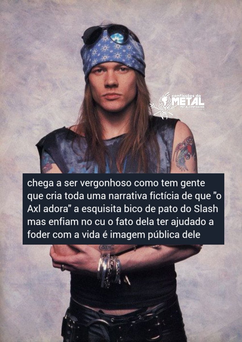 confissões do metal tweet media