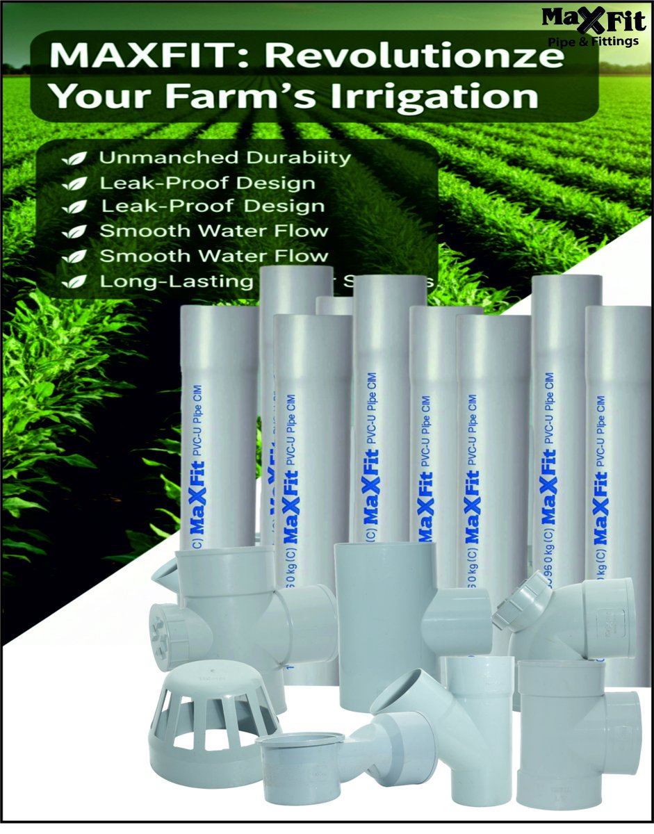 Maxfit_pipes's tweet image. #AGGICULTURE PIPE &amp;amp; FITTINGS
#MAXFIT PIPE &amp;amp; FITTINGS
#www.maxfitpipe.com
#MAXFIT CHOICE , # BEST CHOICE
1 m